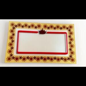 RARE 6X10  3-D VARI-VUE MOTION LENTICULAR SPINNING GEARS PICTURE FRAME NEAT NOS